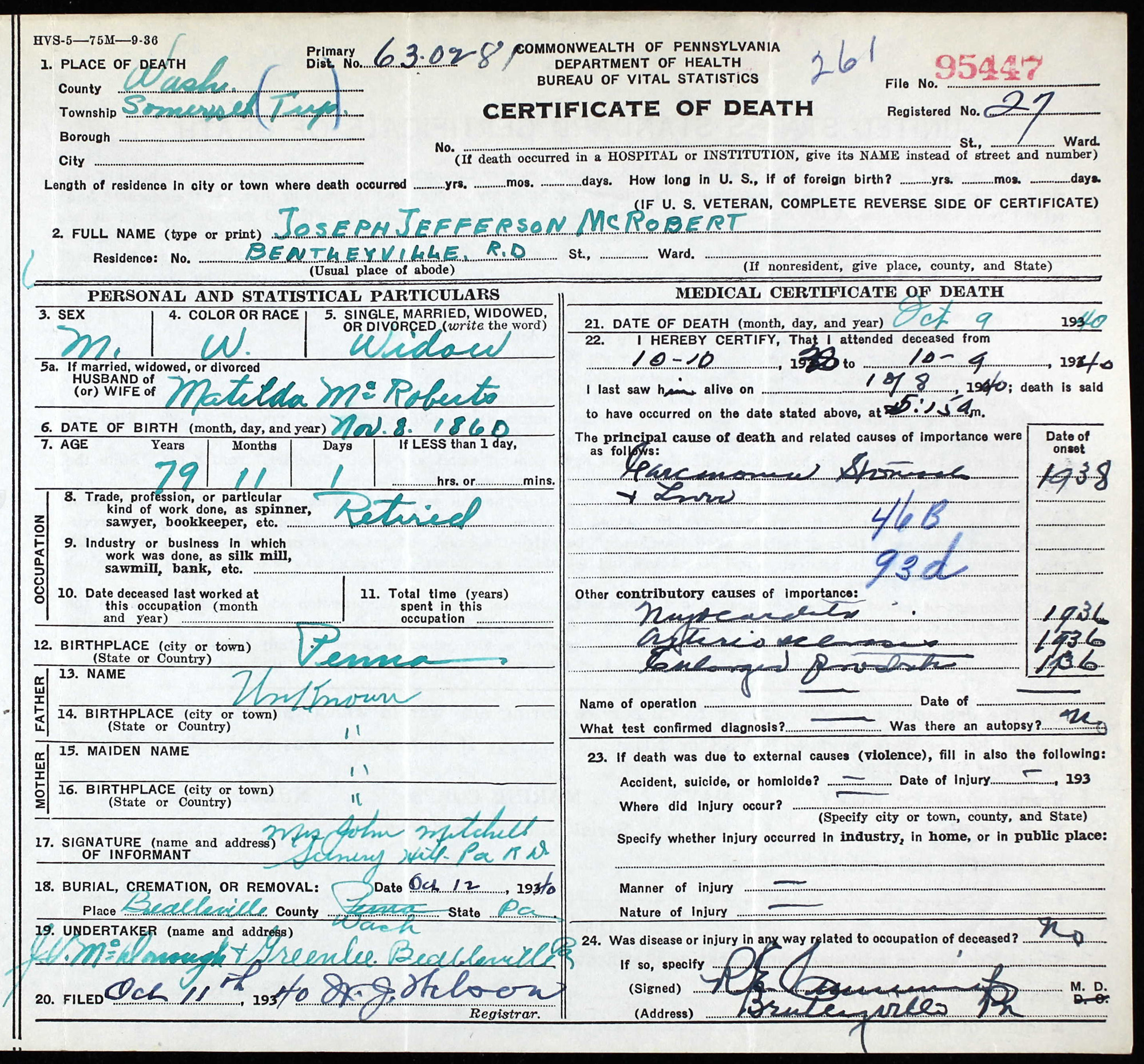 Joseph Jefferson McRoberts